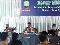 Rakor Evaluasi Triwulan I, Sumedang Targetkan World Class Government