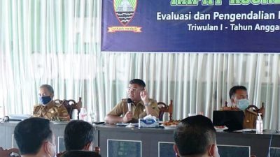 Rakor Evaluasi Triwulan I, Sumedang Targetkan World Class Government