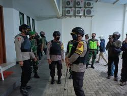 Dalam Pengamanan Misa Agung, TNI- POLRI Lakukan Patroli Gabungan Skala Besar