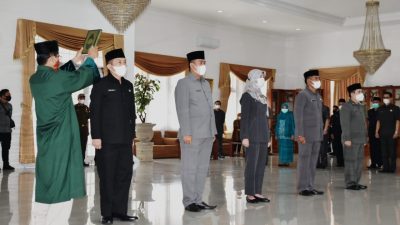 Lima Jabatan Pimpinan Tinggi Pratama Dilantik