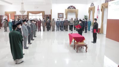 Prosesi Pelantikan Pejabat Tinggi Pratama Pemerintah Daerah Kabupaten Sumedang, Jumat.