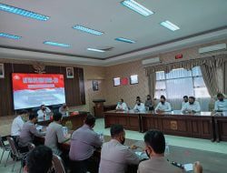 Antisipasi Ancaman Kejahatan dan Berikan Kenyamanan Jelang Ramadan, Polres Sumedang Gelar Operasi Pekat Lodaya 2021