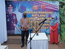 Kapolres Launching Rutilahu Milik Pensiunan Polri
