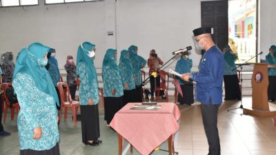 TP-PKK Desa Cibeureum Kulon Dilantik