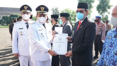 Diskominfosanditik Mendapat Penghargaan di Hari Jadi Sumedang Ke-443