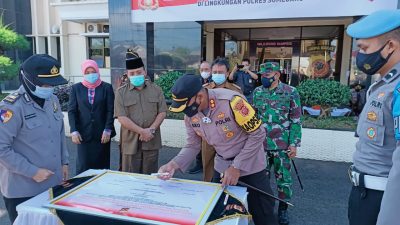 Polres Sumedang Canangkan Pembangunan Zona Integritas