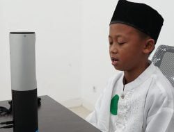 M. Dinar Firdaus, Wakil Sumedang Dalam Lomba Tahfidz Qur’an Secara Virtual