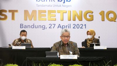 Triwulan I 2021 bank bjb Catatkan Kinerja Positif, Laba Bersih Mencapai Rp.481 Miliar