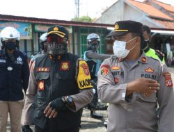 Kapolres Sumedang Cek Lokasi Pos Penyekatan