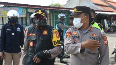 Kapolres Sumedang Cek Lokasi Pos Penyekatan