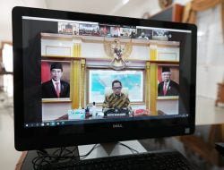 Rakor Penegakan Prokes Bersama Mendagri Dilakukan Secara Virtual