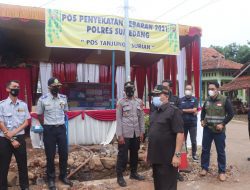 Ketua DPRD Sumedang Tinjau Pos Penyekatan Idul Fitri