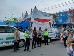 Kapolres Cek Pos Penyekatan Mudik Lebaran