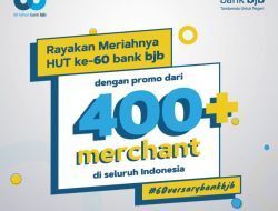Rayakan HUT ke-60, bank bjb Gelar Promo di Ratusan Merchant