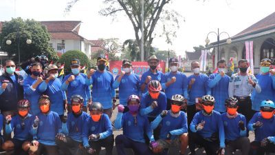Gowes Jabar Bersinar Juara Lahir Bathin, Peringati Hari Narkotika Internasional