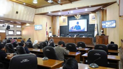 DPRD Sumedang Gelar Rapur Pembukaan Masa Sidang III Tahun 2021
