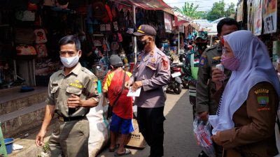 Polsek Wado Lakukan Monitoring Perubahan Prilaku