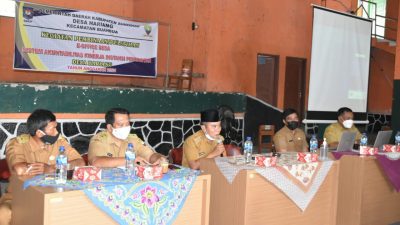 Diskominfosanditik Sosialisasikan e-Office Desa