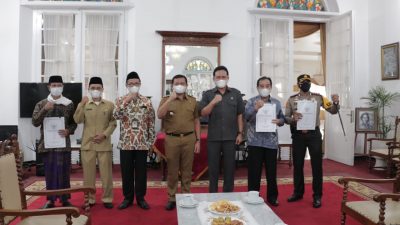 Disetujui DPRD, Pemda Sumedang Resmi Serahkan Hibah Tanah Daerah untuk Kemenag dan Tiga Instansi