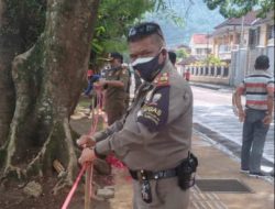 Covid-19 Melonjak, Alun-alun Sumedang Ditutup Total