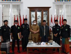 Bupati Terima Kunjungan Pengurus Cabang Pencak Silat NU Pagar Nusa