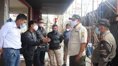 Izin Belum Keluar, Aktivitas Rehab Gedung Pasifik Dihentikan Sementara
