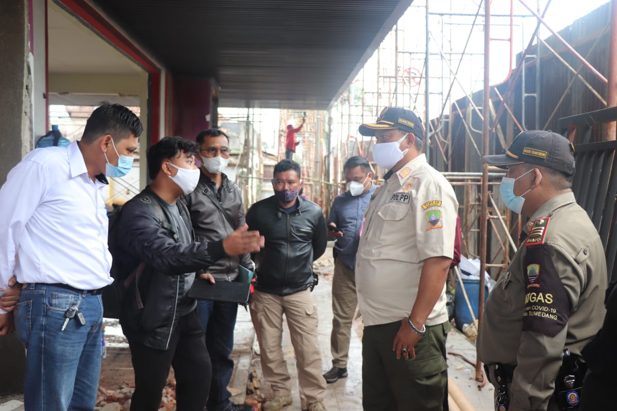 Satpol PP hentikan sementara rehab pasific