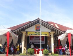 Rangkaian HUT Bhayangkara ke 75, Polsek Sumedang Selatan Gelar Gebyar Vaksin