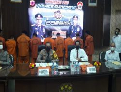 Sat Narkoba Polres Sumedang Amankan 9 Tersangka Pengedar Sabu dan Penyalahgunaan Psytropika OKT