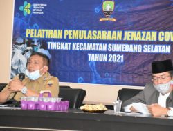 Kecamatan Sumedang Selatan Adakan Pelatihan Pemulasaraan Jenazah Yang Meninggal Akibat Covid-19