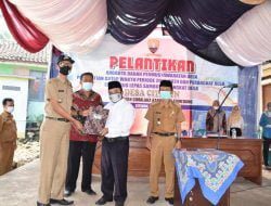 Anggota BPD Antar Waktu Desa Citimun Dilantik