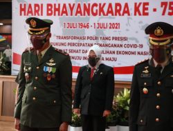 Hadiri Hari Bhayangkara ke 75, Titus Diah Apresiasi Kinerja Polres Sumedang