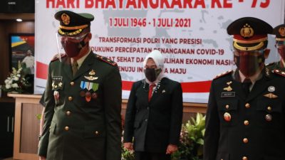 Hadiri Hari Bhayangkara ke 75, Titus Diah Apresiasi Kinerja Polres Sumedang
