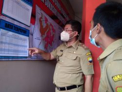PPKM Darurat, Wabup Erwan Monitoring Sejumlah Posko Satgas Covid-19 di Sukasari