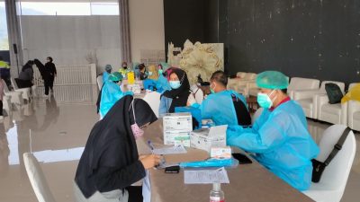 Pelaku usaha WO di vaksin