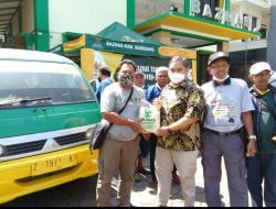 Baznas Sumedang Berikan Bantuan Sembako kepada Organda
