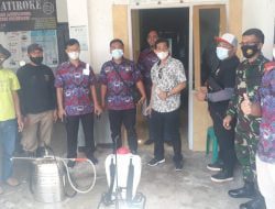 Gabungan Relawan Jatinangor, Semprot 12 Desa dengan Cairan Disinsfektan