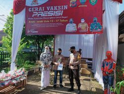 PPKM Darurat, 30 Anak Mendapatkan Vaksin Covid-19 di Gerai Vaksin Presisi