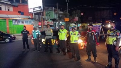 Waka Polres Pimpin KRYD Dalam PPKM Darurat