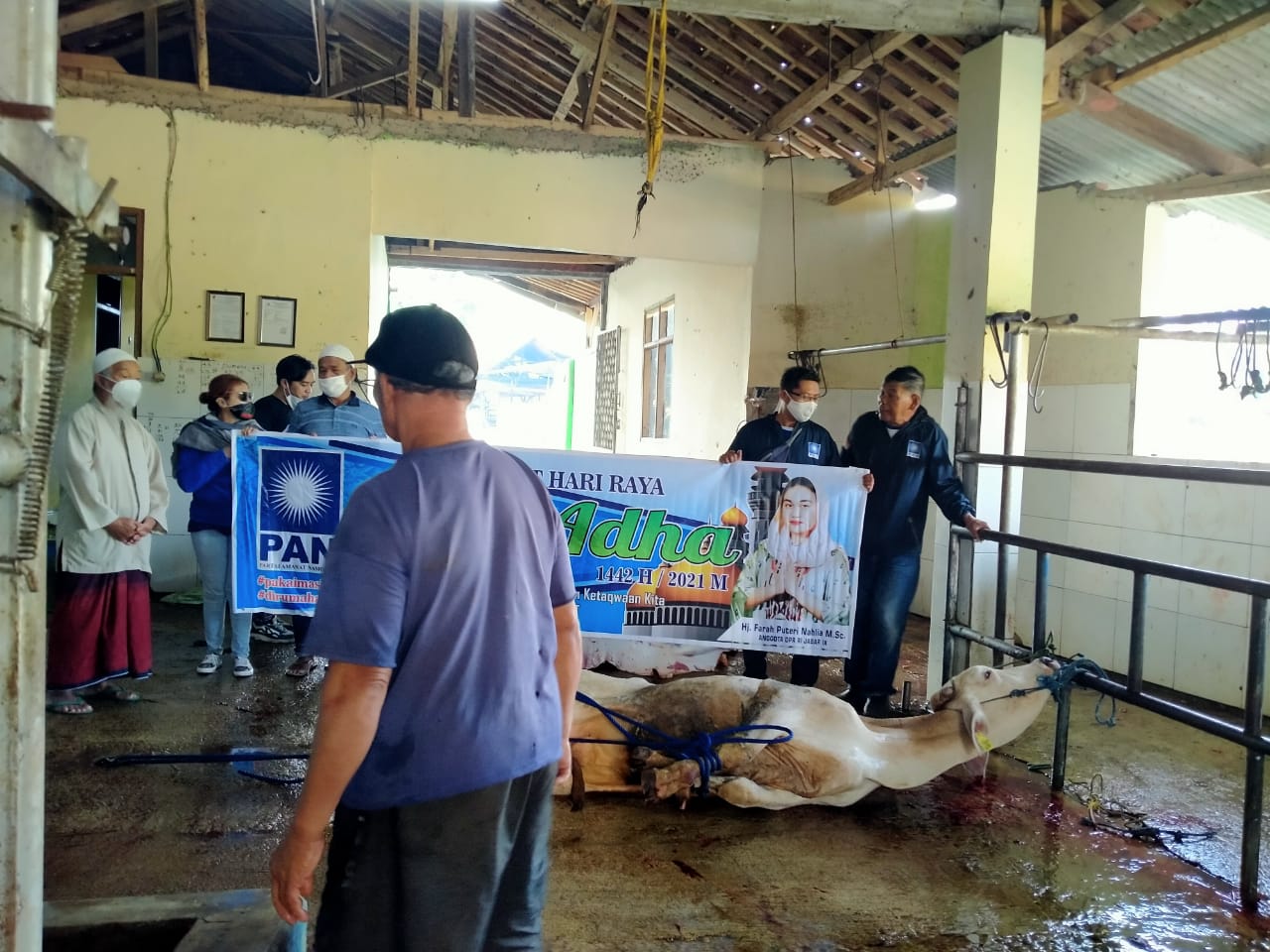 Neng Farah Qurban di Sumedang