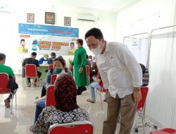 Kerjasama MKGR dan Puskesmas, 220 Warga Divaksin Gratis