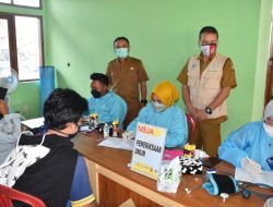 Puskesmas Rancakalong Lakukan Vaksinasi Secara Mobile di Desa Pasir Biru