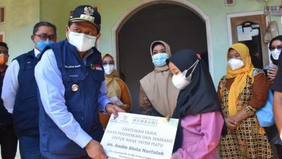 Bupati melawat andin