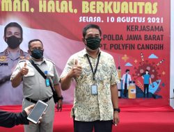 Polda Jabar dan PT Polyfin Canggih Siap Gelar Vaksinasi Massal