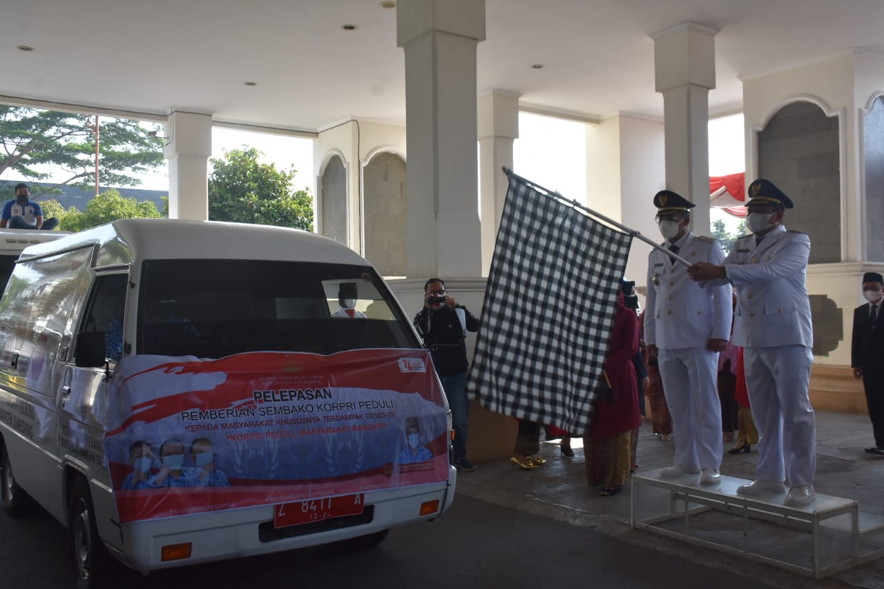 Pelepasan Penyaluran Paket Sembako