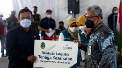 Wujud Komitmen Perusahaan, bank bjb Dukung Gebyar Vaksin Jabar Juara 2021