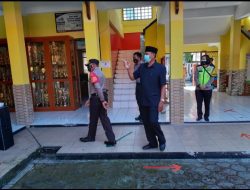 Kapolres Pantau Hari Pertama PTM di SD Sukaraja