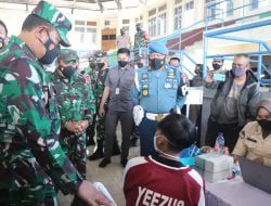 Daerah Penerima Vaksinasi Rendah, TNI Al Gelar Serbuan Vaksinasi Nasional di Sumedang