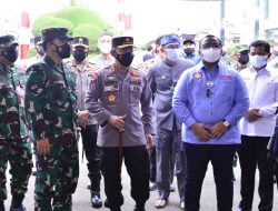 Panglima dan Kapolri Tinjau Vaksinasi bagi 2500 Karyawan PT Kahatex