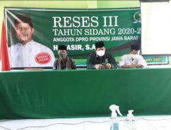 Reses di Sumedang Anggota DPRD Jabar H. Nasir, Harap Pemerintah Fokus Kedua Hal Terkait Covid-19